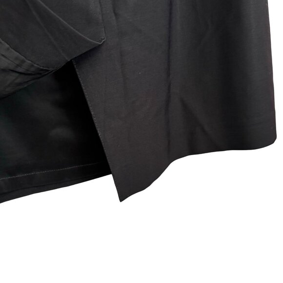 Black Talbots Womens Skirt Straight Size 16 Cotton Polyester Blend - Picture 5 of 11